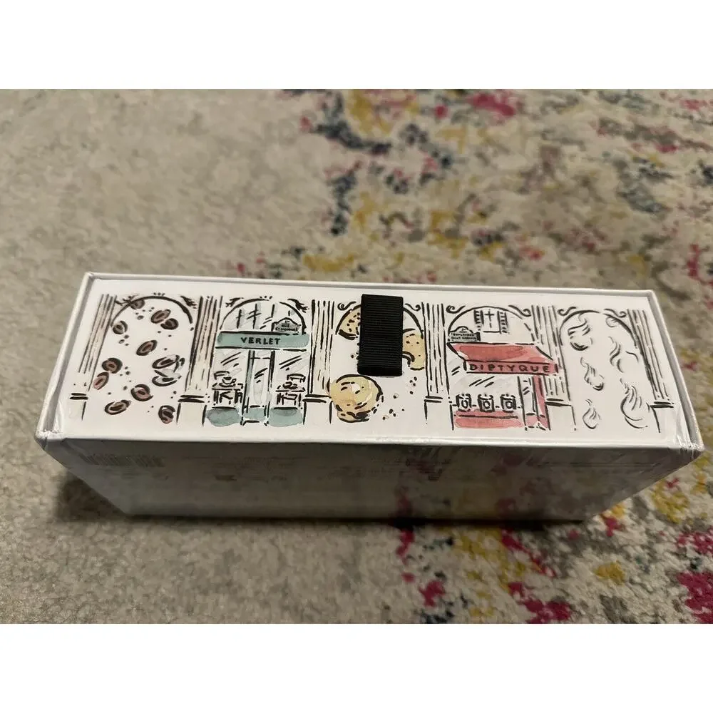 Diptyque Limited Edition 2024 3pc Box Set Cafe Biscuit Chantilly Candle Sealed! - Picture 4 of 5